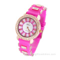 Silicone multiple color strap Non-toxic watch